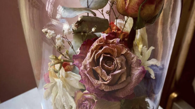 floral cloche