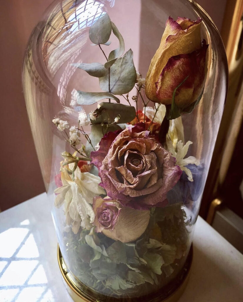 floral cloche